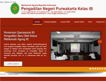 Tablet Screenshot of pn-purwakarta.go.id